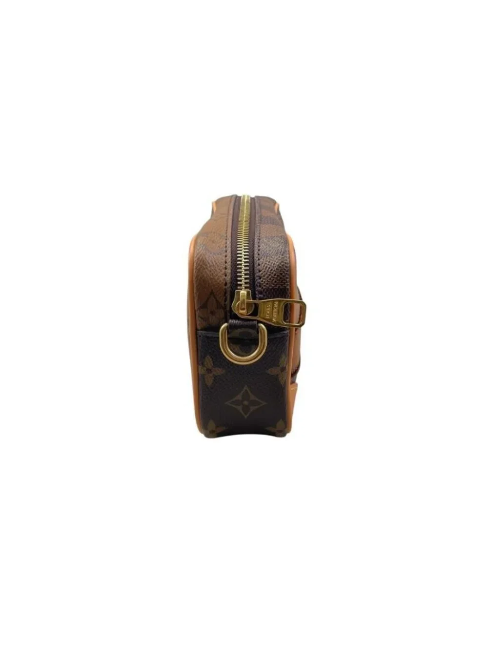 Louis Vuitton Belt Bag Trocadero Wearable Wallet Monogram Damier Leather Brown